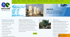 Desktop Screenshot of envicaresystems.com